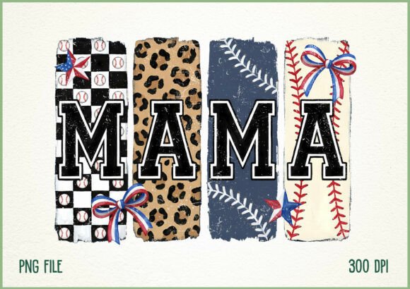 Baseball Mama Mom Leopard & Bow Graphic: The Perfect Mix of Sporty and Fierce