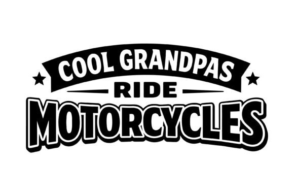 Cool Grandpas Ride Motorcycles: A Graphic for Legacy Branding