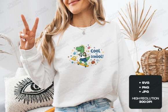 Cool to School Cute Dinosaur Graphic: A Designer’s Guide