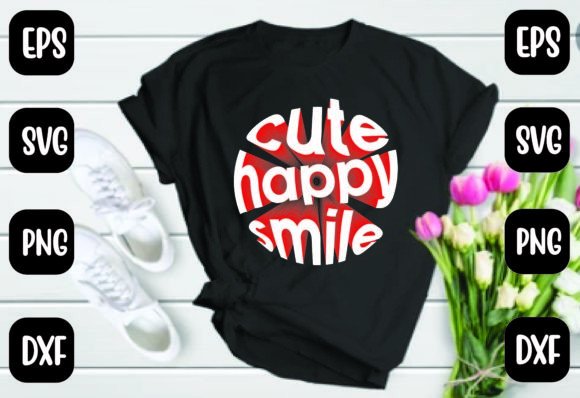 Cute Happy Smile SVG: A Versatile Design Asset for Every Creator