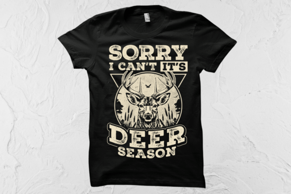 Deer Hunting Graphic T-shirt Design: A Hunter's Visual Identity