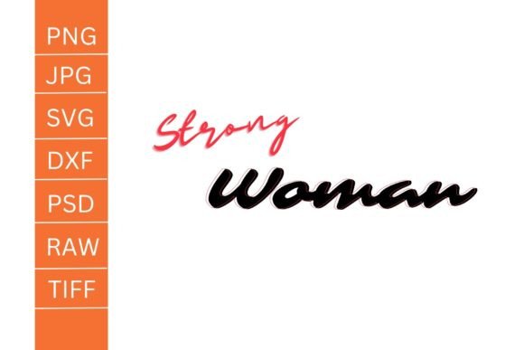 Embrace Power: The Strong Afro Woman Graphic for Bold Design