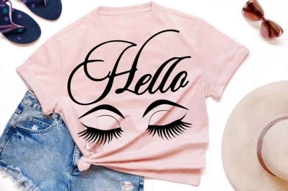 Hello SVG Typography Graphic Design: A Creative Font for Real Projects