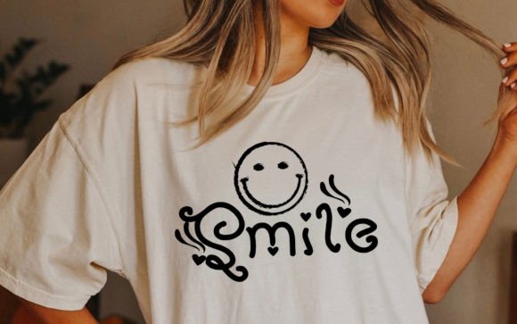 Inject Joy: Modern Funny Graphic Design with Smile Svg