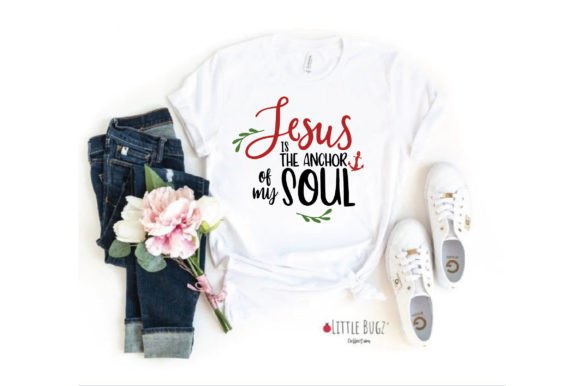 Jesus Typography and Graphic T Shirt: A Design Asset for Impactful Messaging