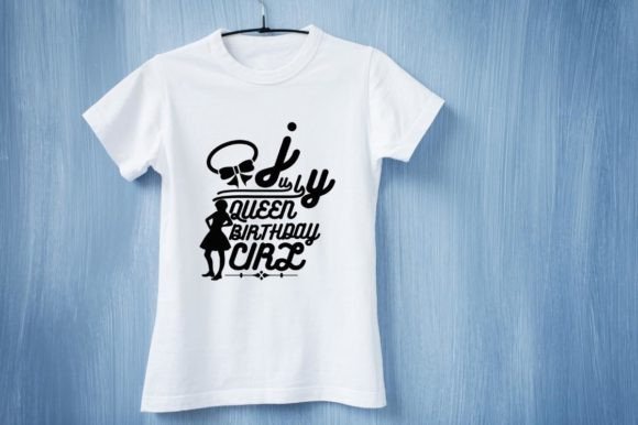 July Queen Birthday Girl: A Celebration in Every Stroke