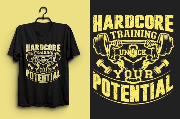 Level Up Your Fitness Brand with Powerful Gym Graphic Tees