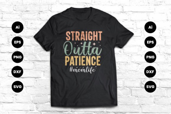 Mother's Day Graphic T-shirt Design: Your Print-Ready Solution